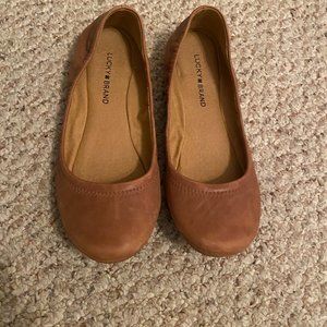 Brown Lucky Brand Flats